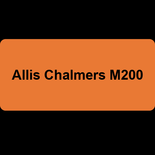 Allis Chalmers M200